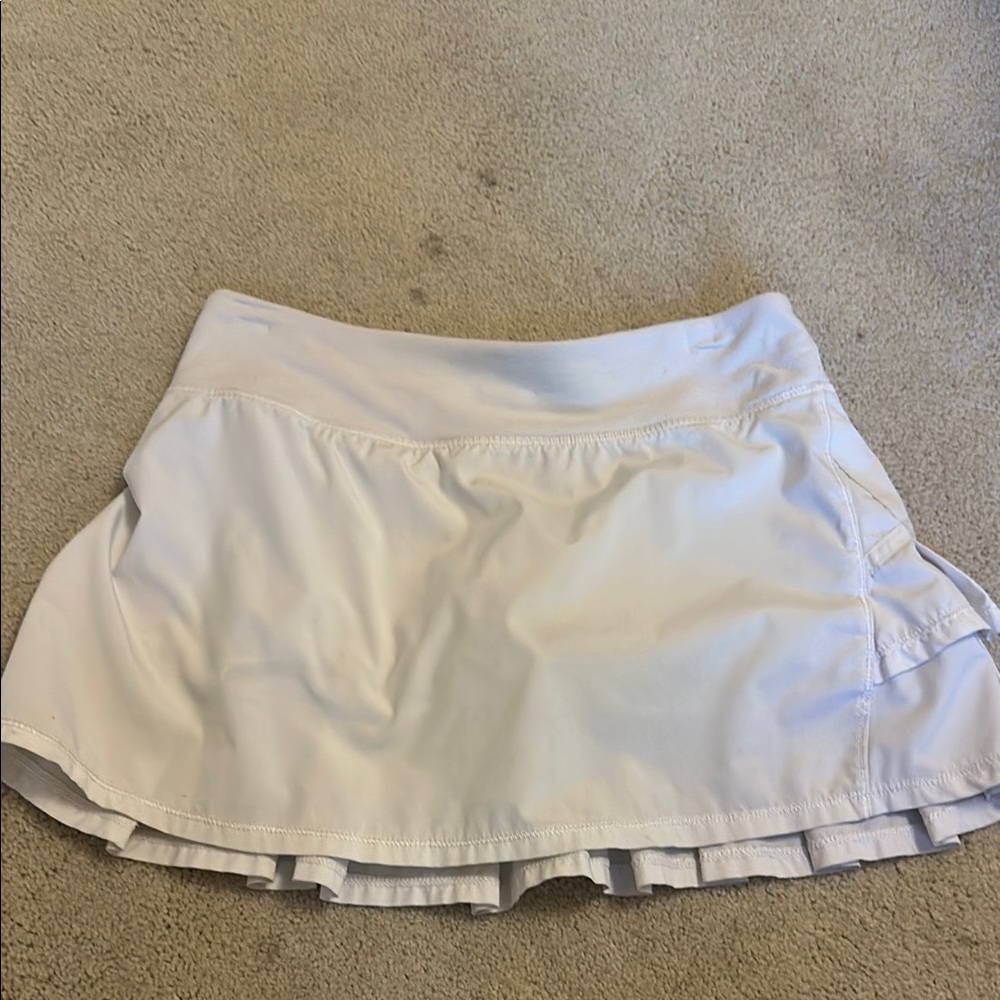 Ivviva White Tennis Skirt